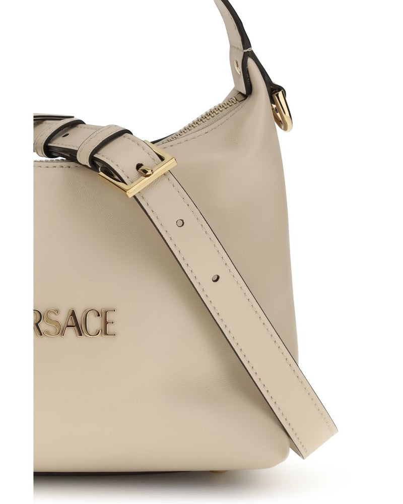 Versace – Leather Hobo Handbag