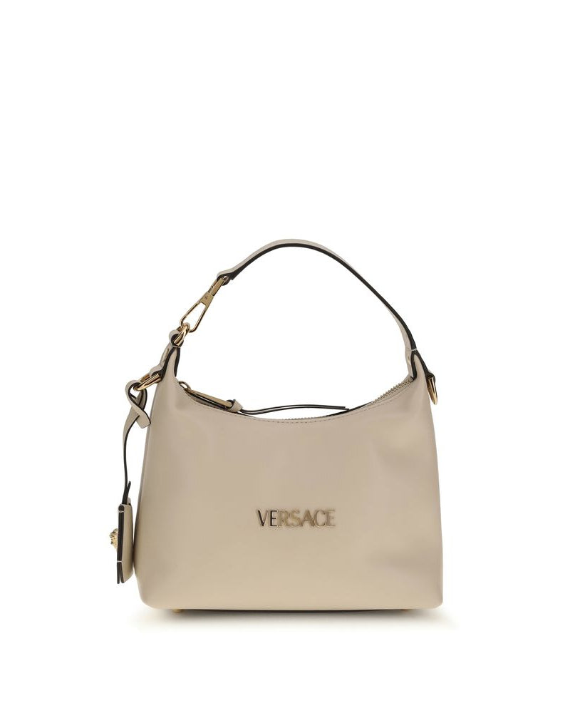 Versace – Leather Hobo Handbag