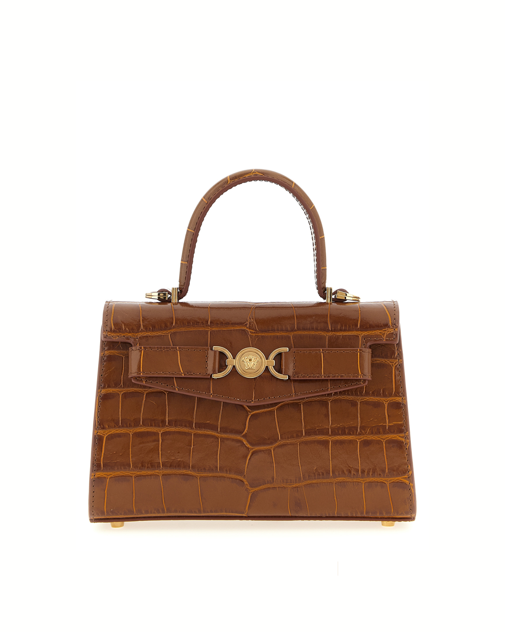 Versace – Medusa '95 Top Handle Bag Brown