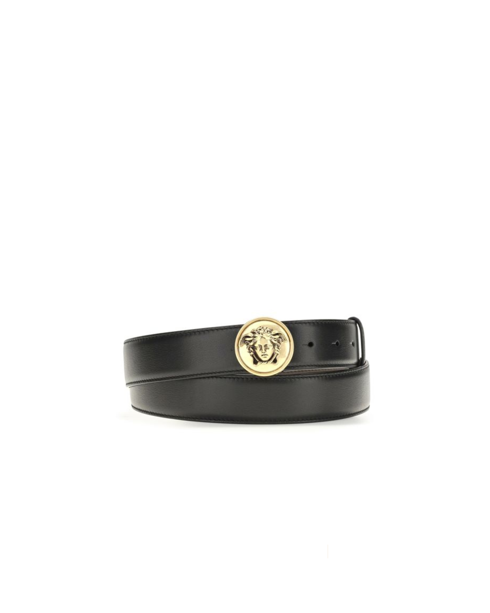 Versace – Medusa Buckle Belt Nera