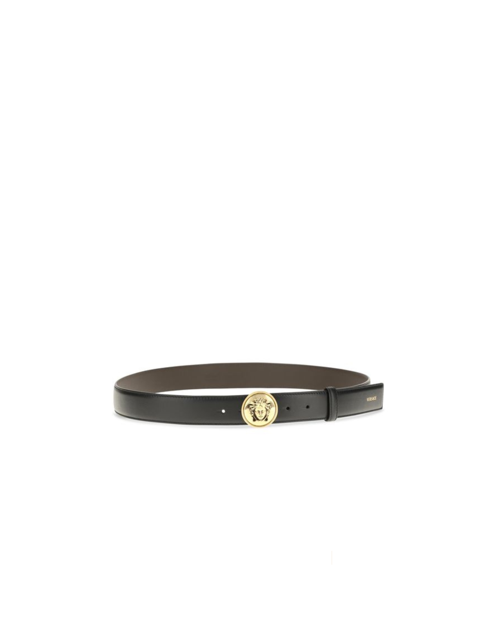 Versace – Medusa Buckle Belt Nera