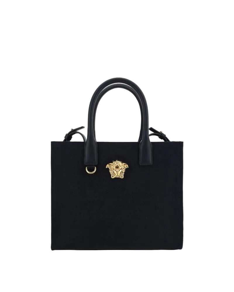 Versace – Medusa Cotton Tote Bag Black