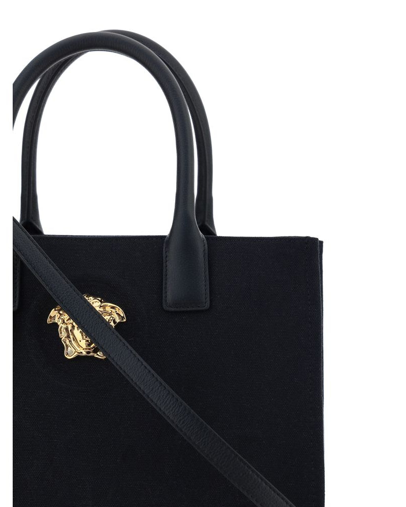 Versace – Medusa Cotton Tote Bag Black