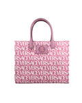 Versace – Medusa Logo Canvas Tote Bag Pink
