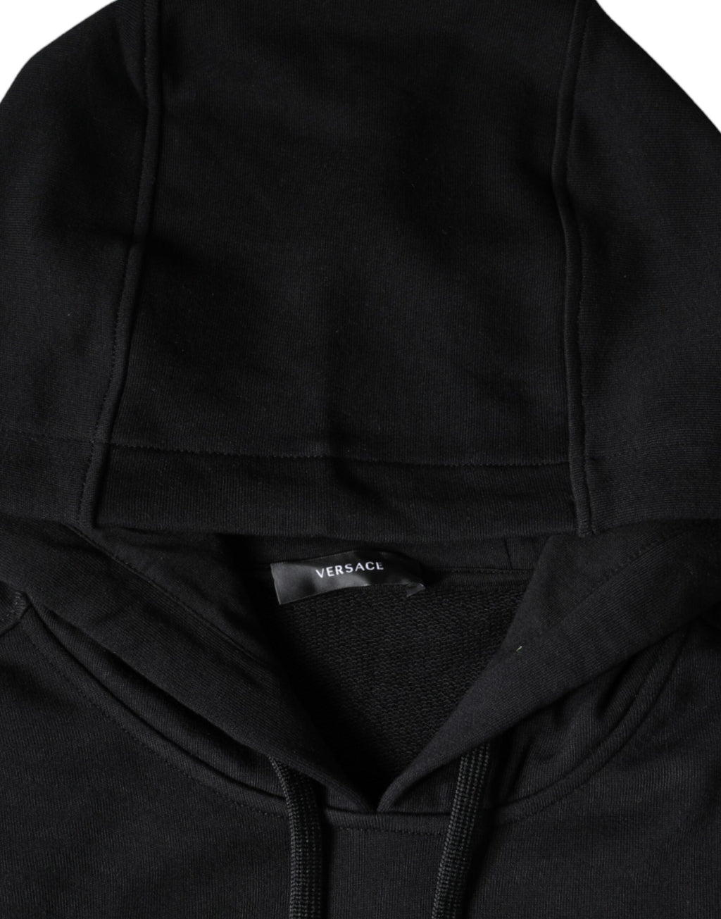 Versace – Medusa Logo Cotton Hoodie Black & Gold