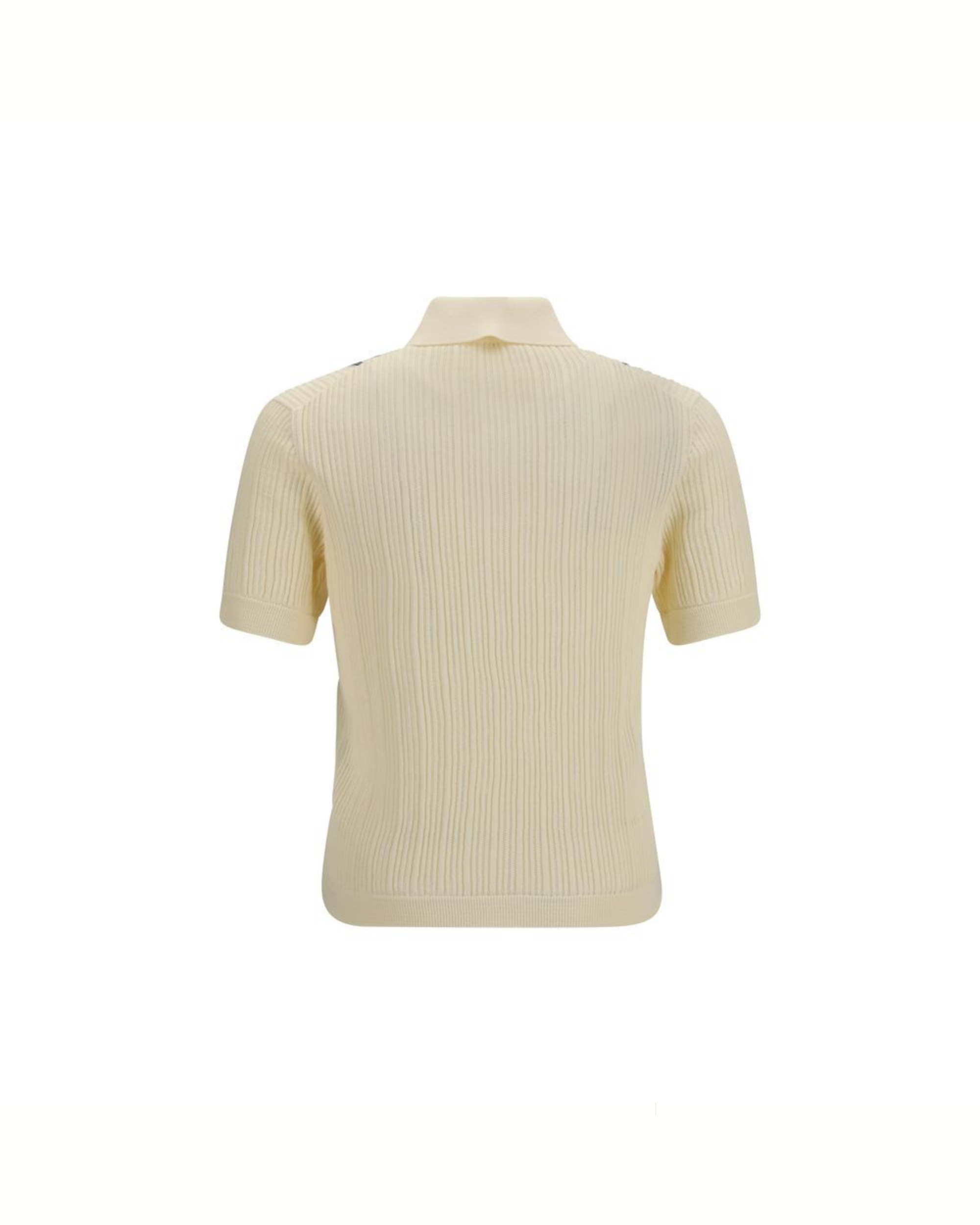 Versace – Polo in Maglia di Cotone Jacquard Greca