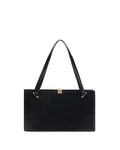 Versace – Severine Leather Shoulder Bag Black