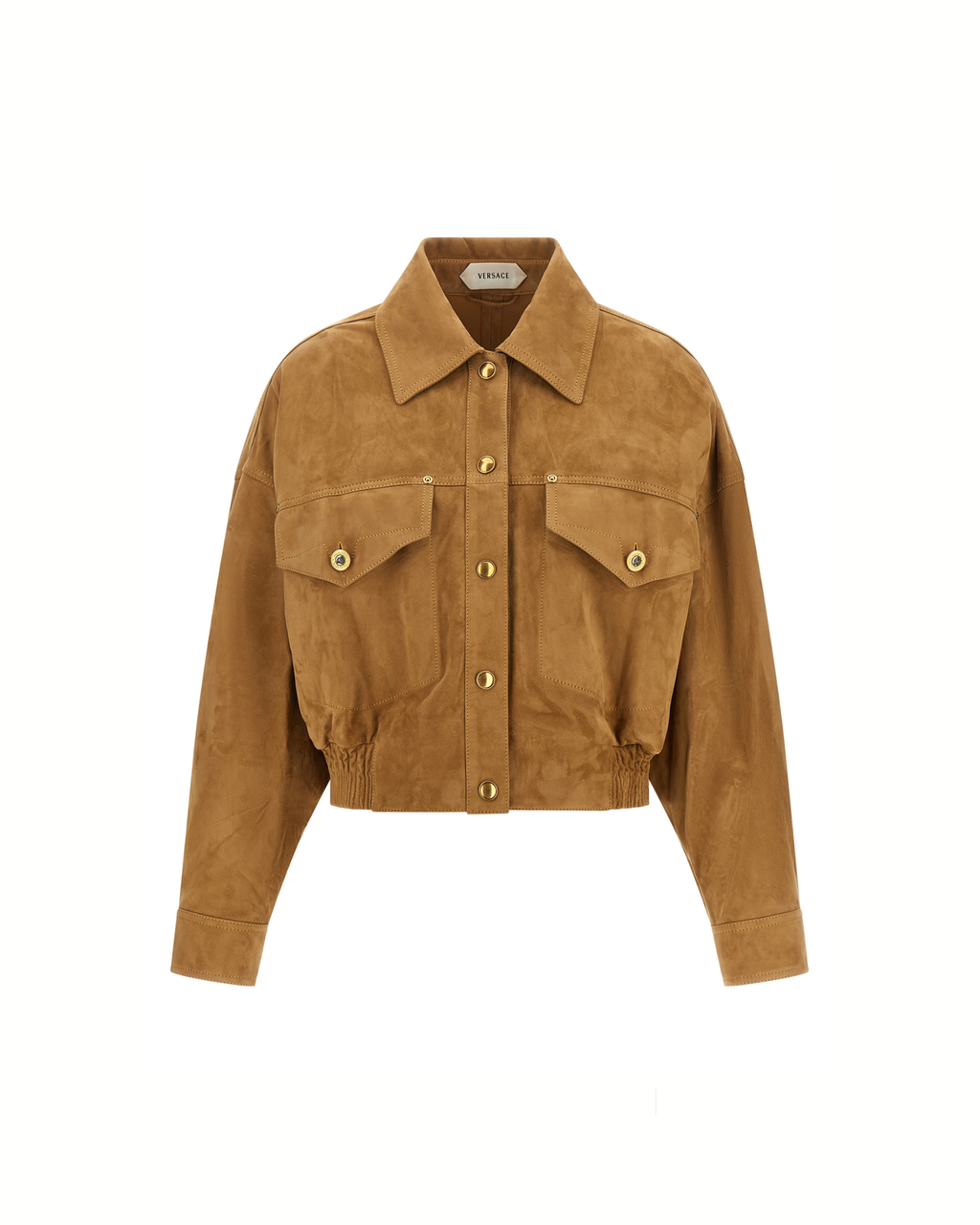Versace Suede Lambskin Blouson