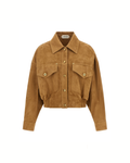Versace Suede Lambskin Blouson