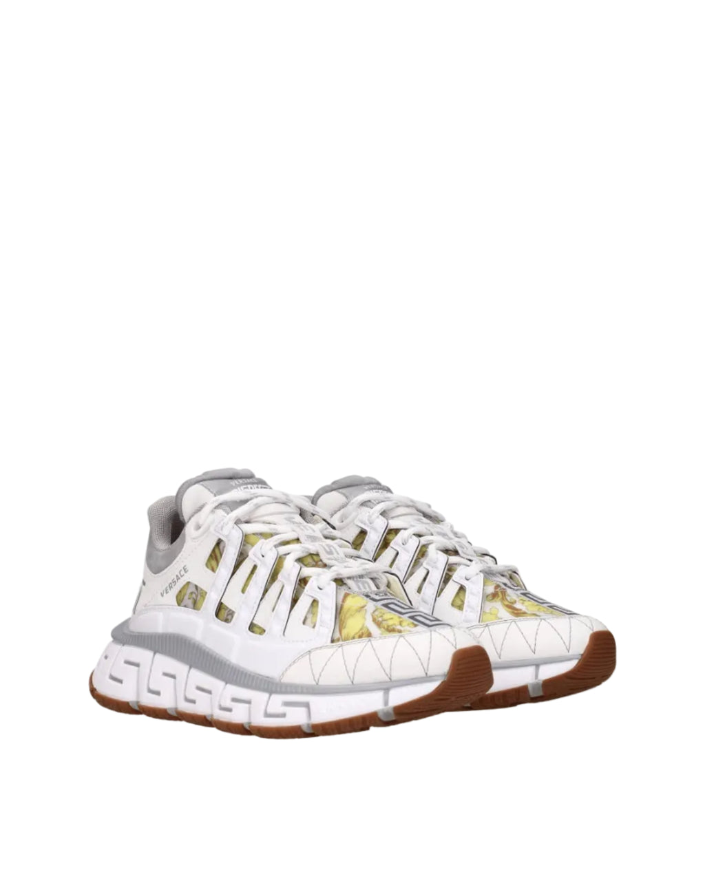 Versace – Trigreca Barocco Sneakers White/Grey