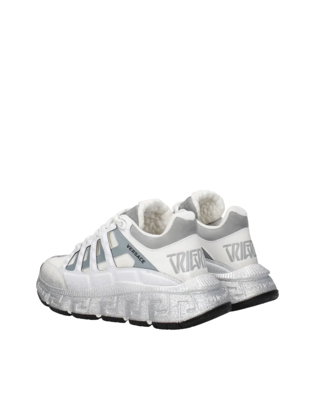 Versace – Trigreca Sneakers White Silver