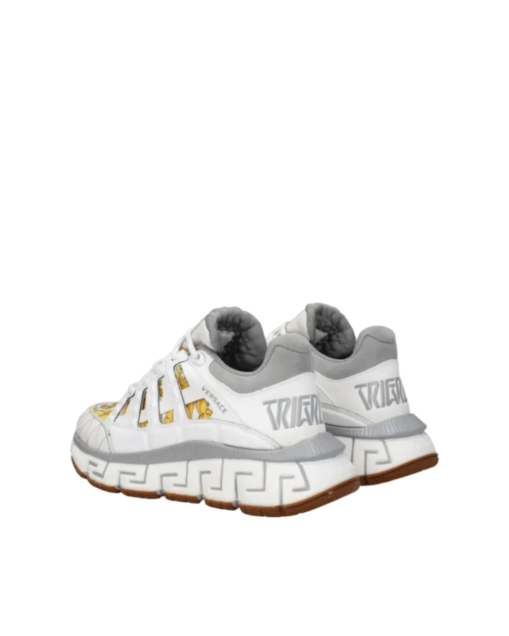 Versace – Trigreca Sneakers White/Silver/Yellow