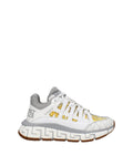 Versace – Trigreca Sneakers White/Silver/Yellow