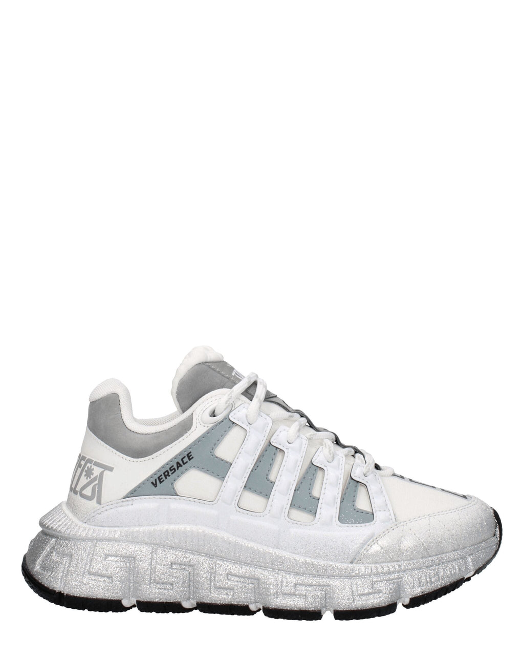 Versace – Trigreca Sneakers White Silver