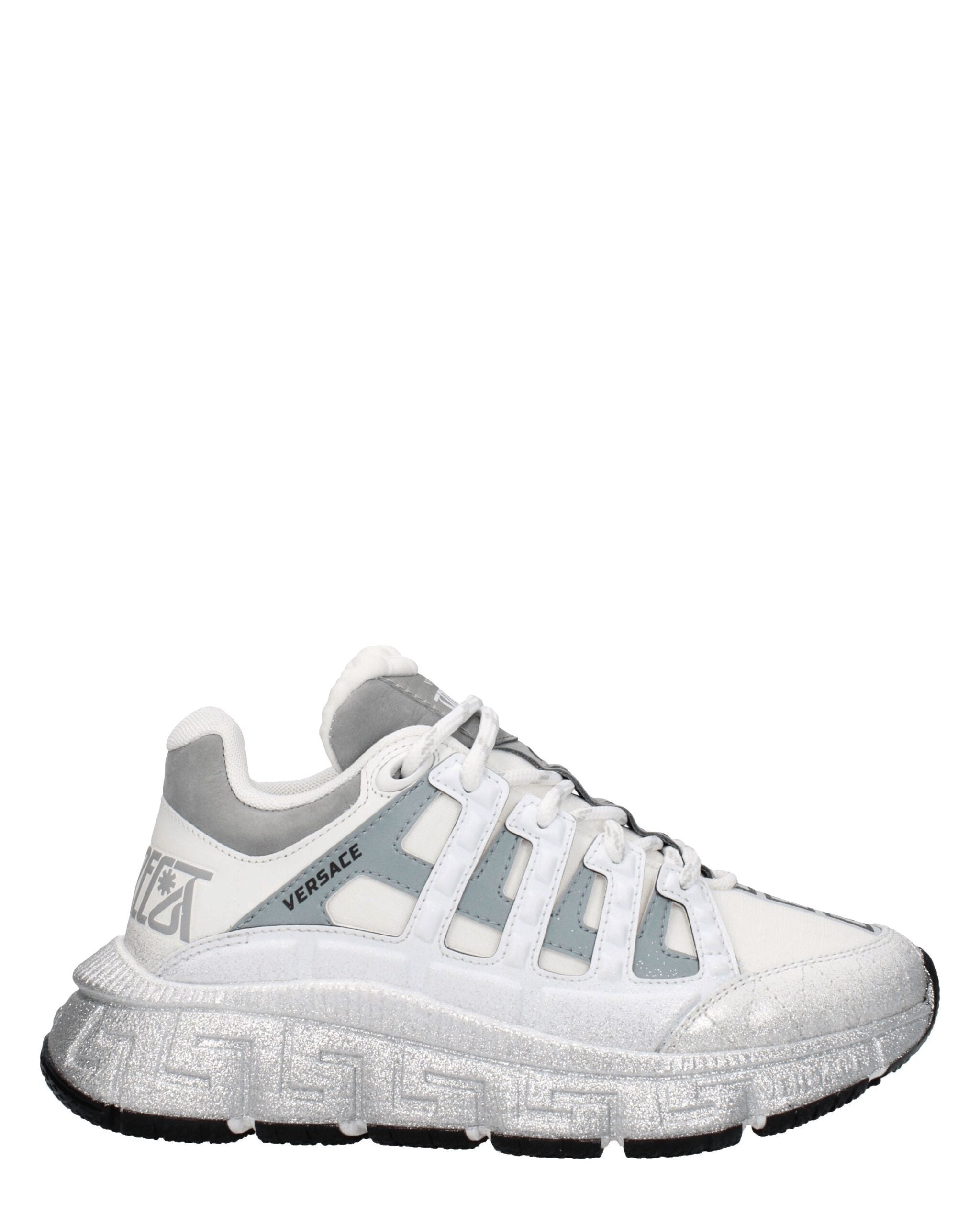 Versace – Trigreca Sneakers White Silver