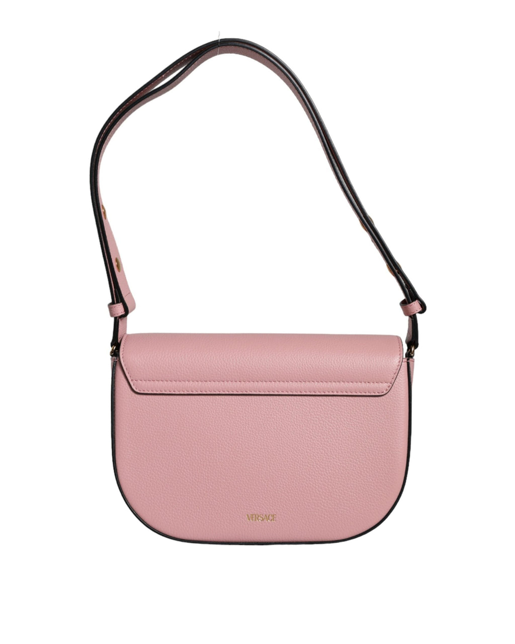 Versace – Virtus Leather Shoulder Bag Pink