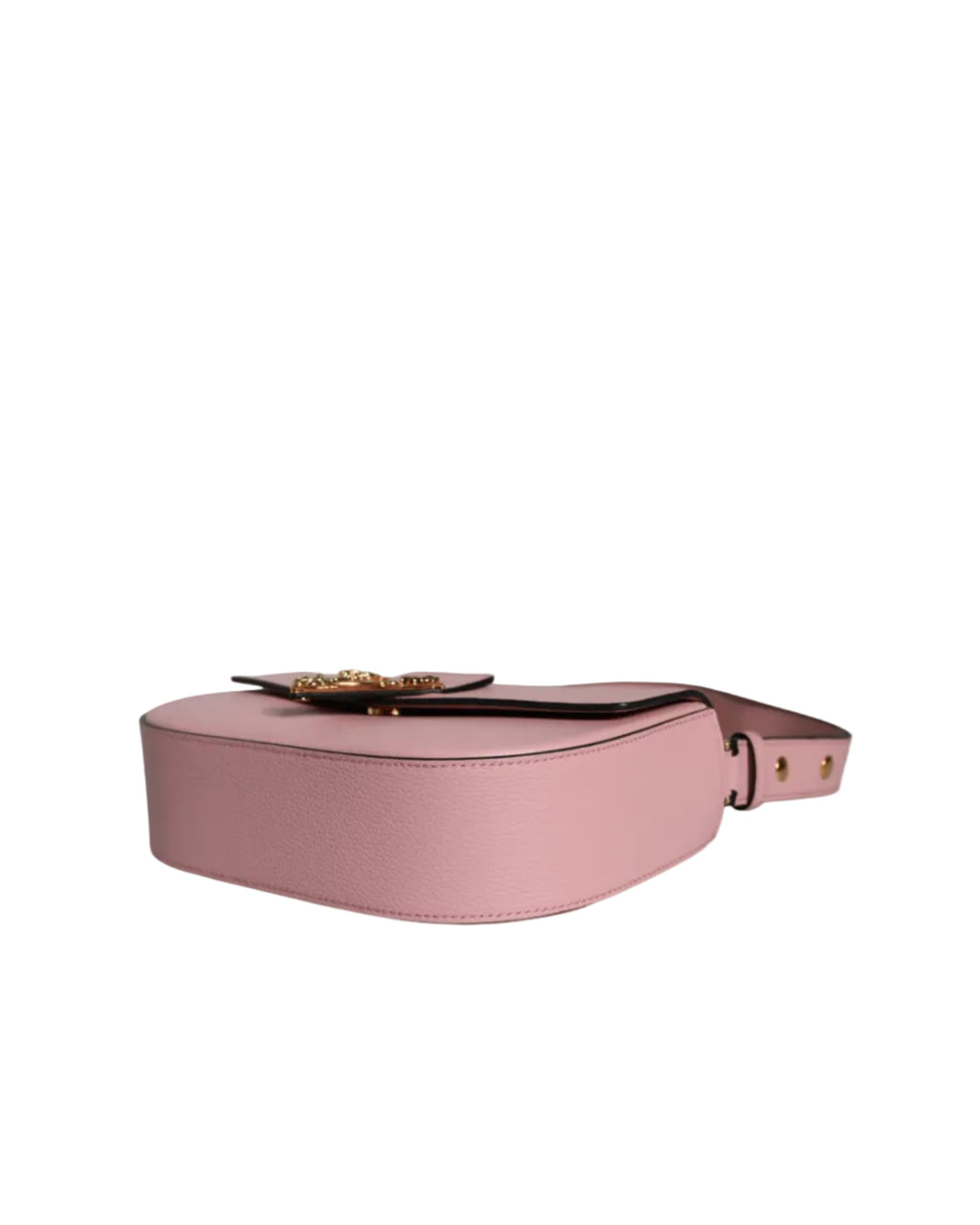Versace – Virtus Leather Shoulder Bag Pink