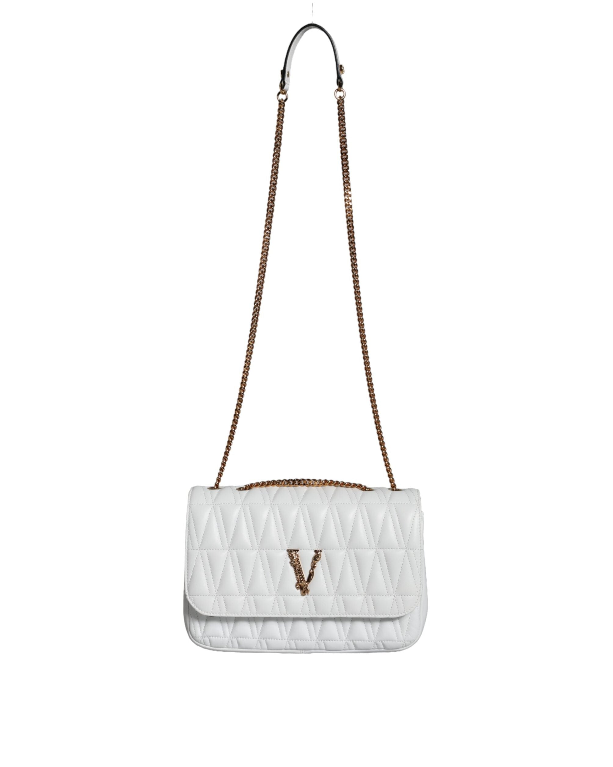 Versace – Virtus Quilted Crossbody Bag