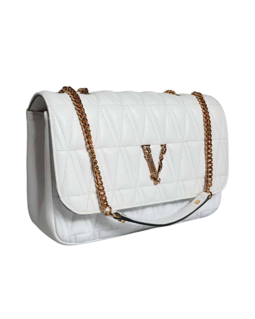 Versace – Virtus Quilted Crossbody Bag
