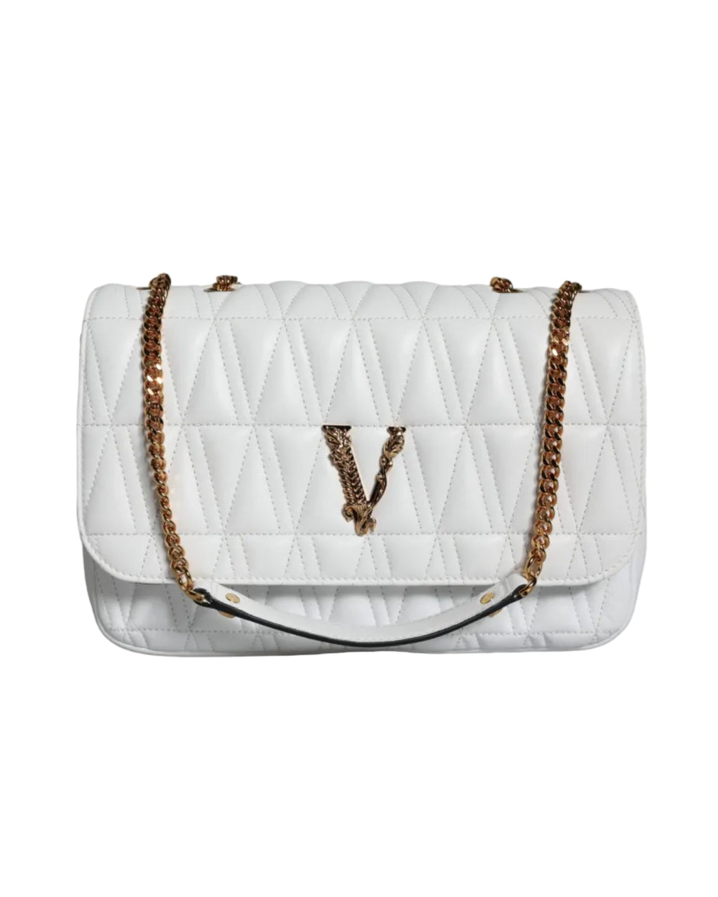 Versace – Virtus Quilted Crossbody Bag
