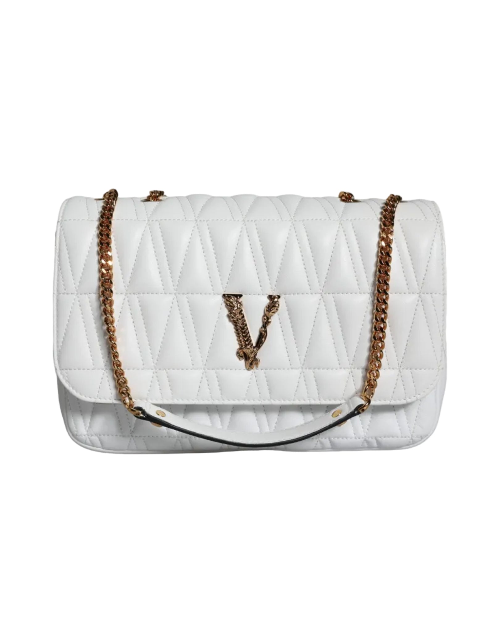 Versace – Virtus Quilted Crossbody Bag