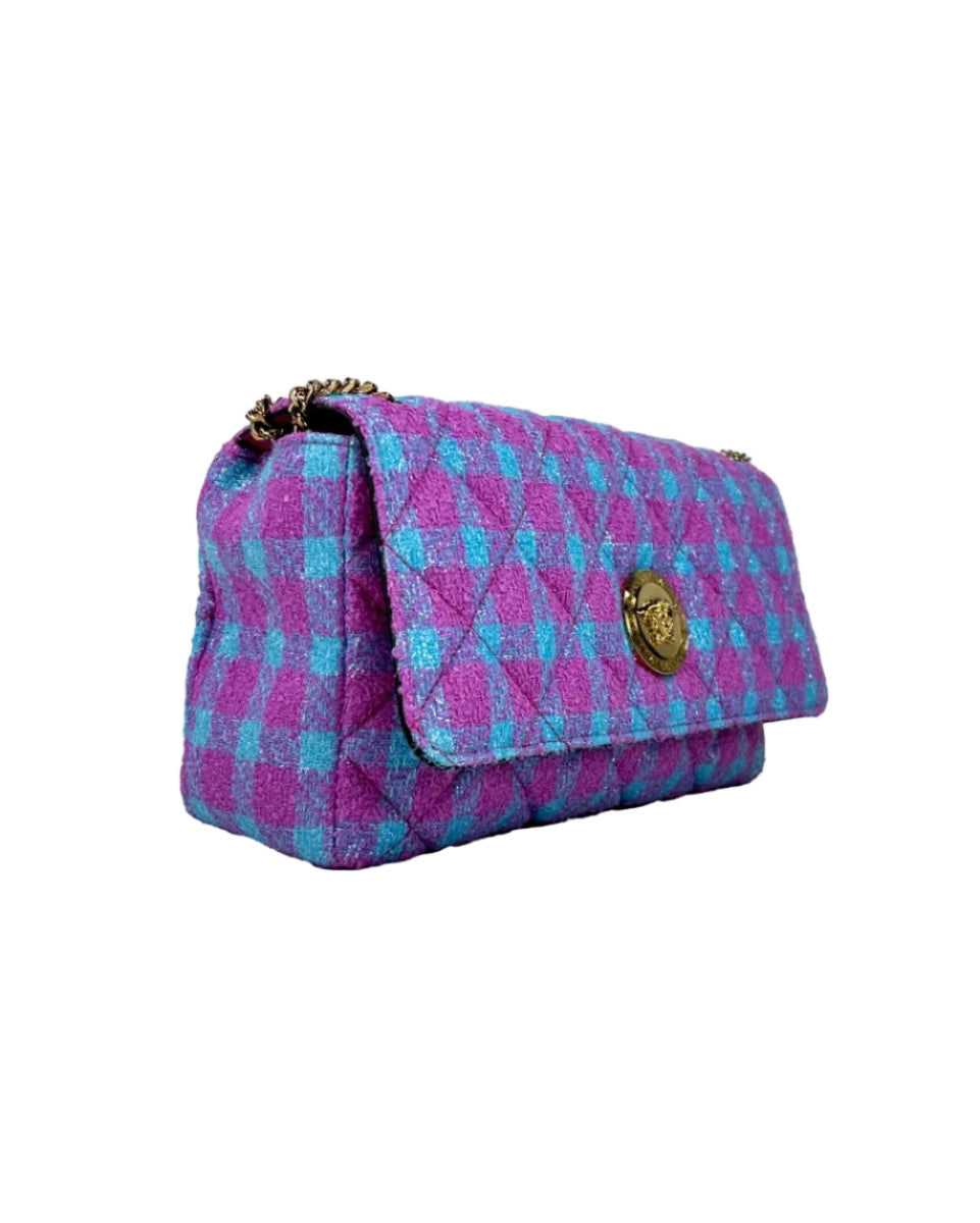 Versace – Wool Lurex Medium Shoulder Bag