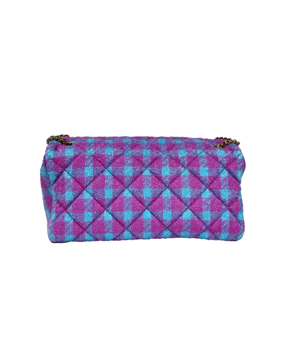Versace – Wool Lurex Medium Shoulder Bag