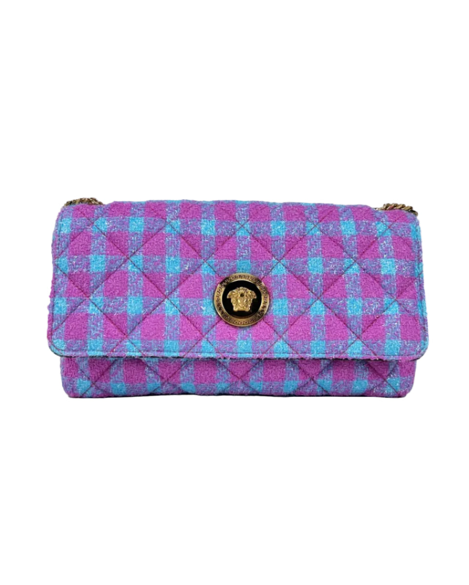 Versace – Wool Lurex Medium Shoulder Bag