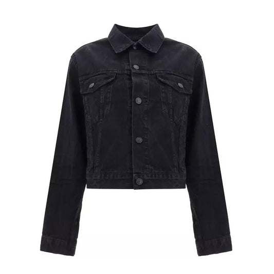 Balenciaga - Denim Jacket Black