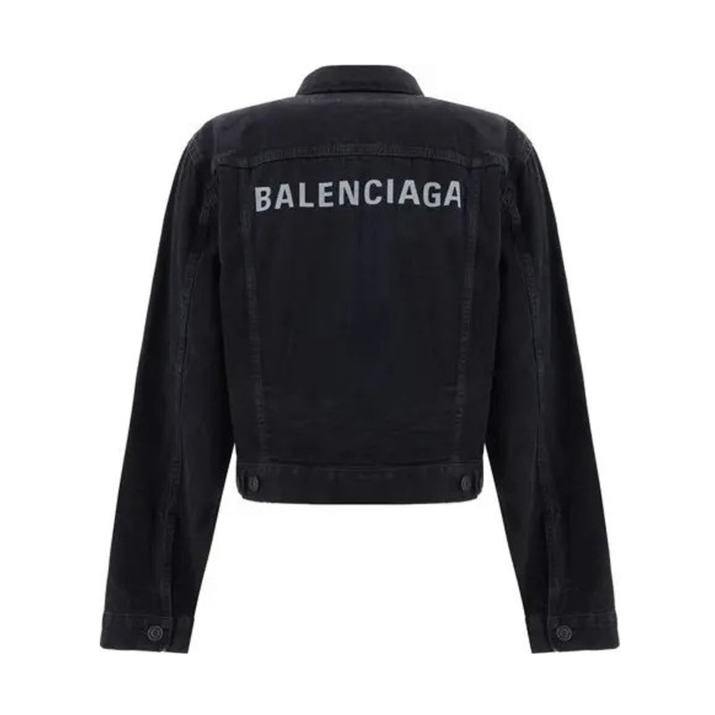 Balenciaga - Denim Jacket Black
