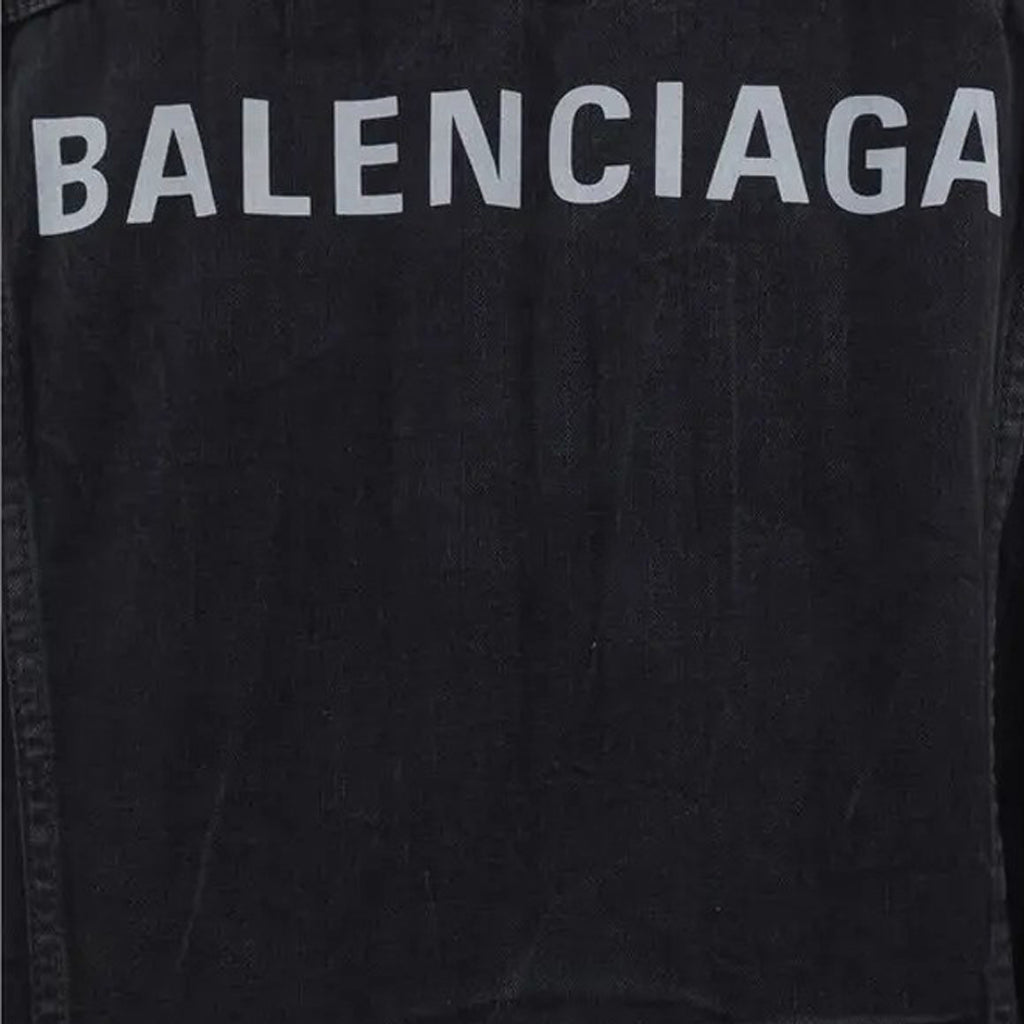Balenciaga - Denim Jacket Black
