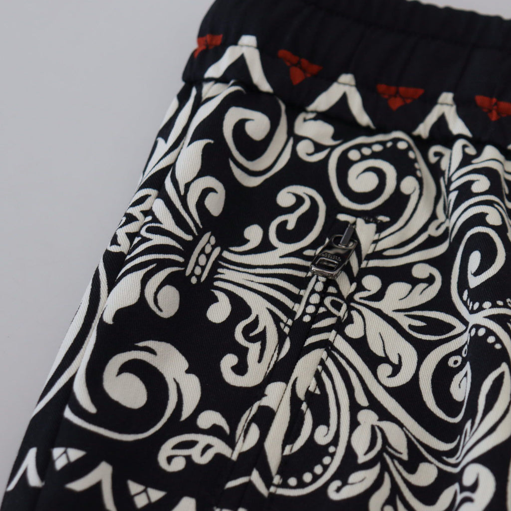 DOLCE & GABBANA Elegant Multicolor Jogging Trousers