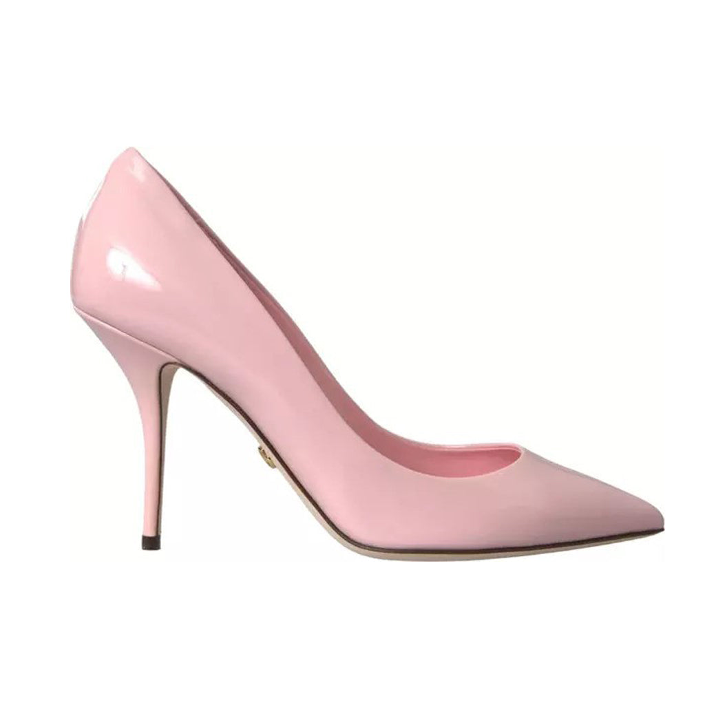 Dolce & Gabbana - Light Pink Patent Leather Pumps Heels Shoes