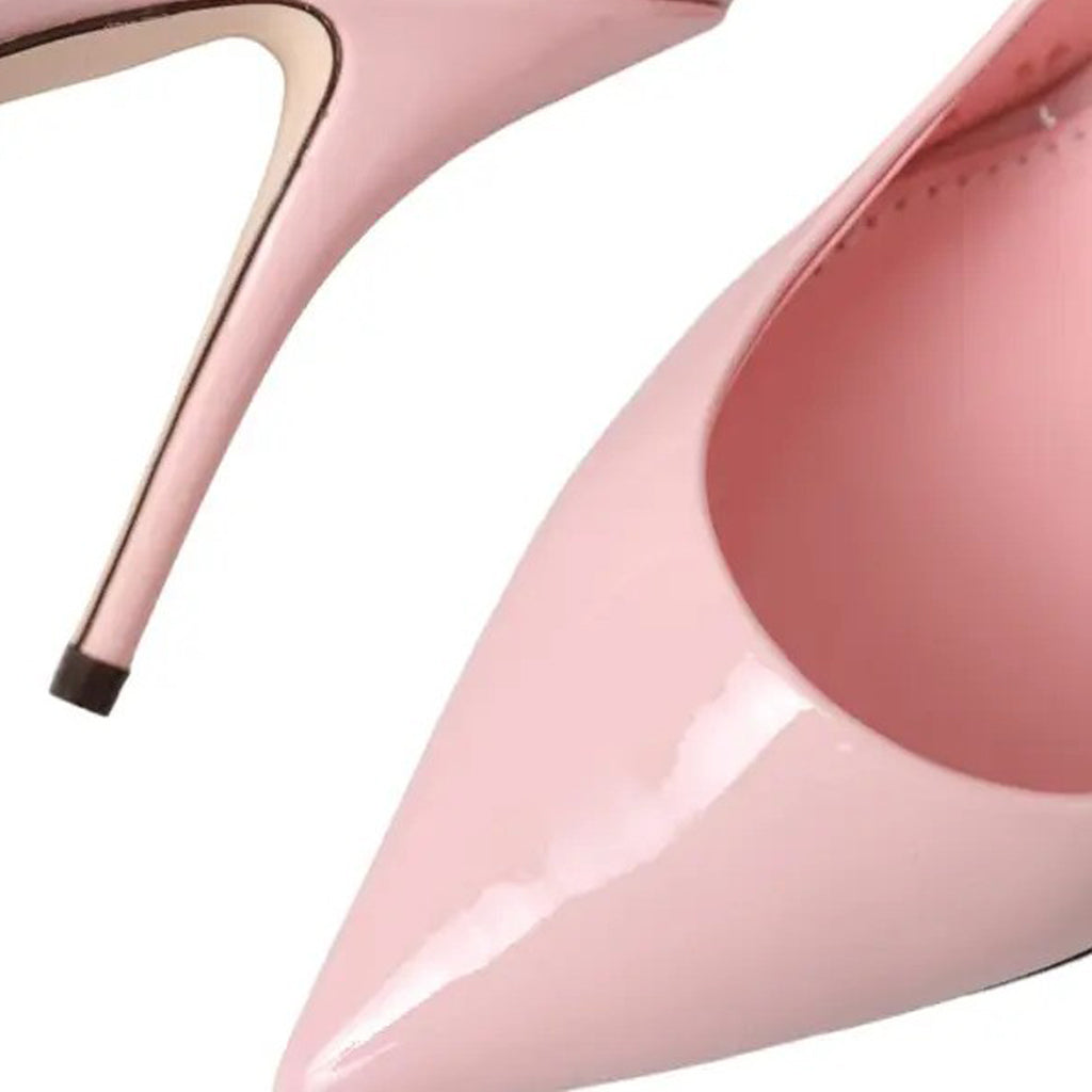 Dolce & Gabbana - Light Pink Patent Leather Pumps Heels Shoes