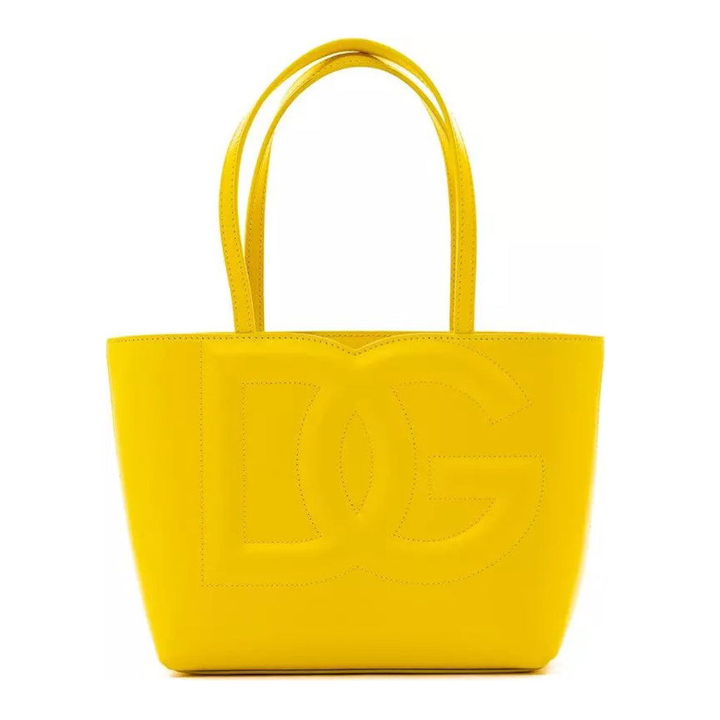 Dolce & Gabbana - Yellow Leather Tote Bag