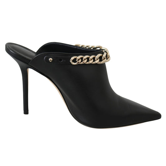 StileIfs_JimmyChoo_Elegant_Black_Gold_Leather_Pumps