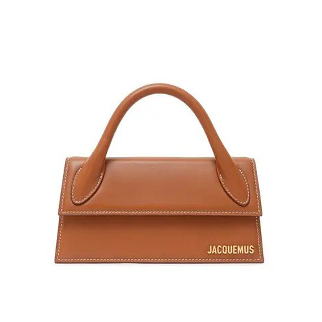 Jacquemus - Le Chiquito Long tote Bag Brown Leather Shoulderbag