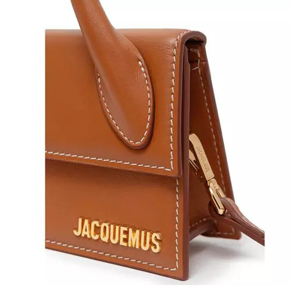 Jacquemus - Le Chiquito Long tote Bag Brown Leather Shoulderbag