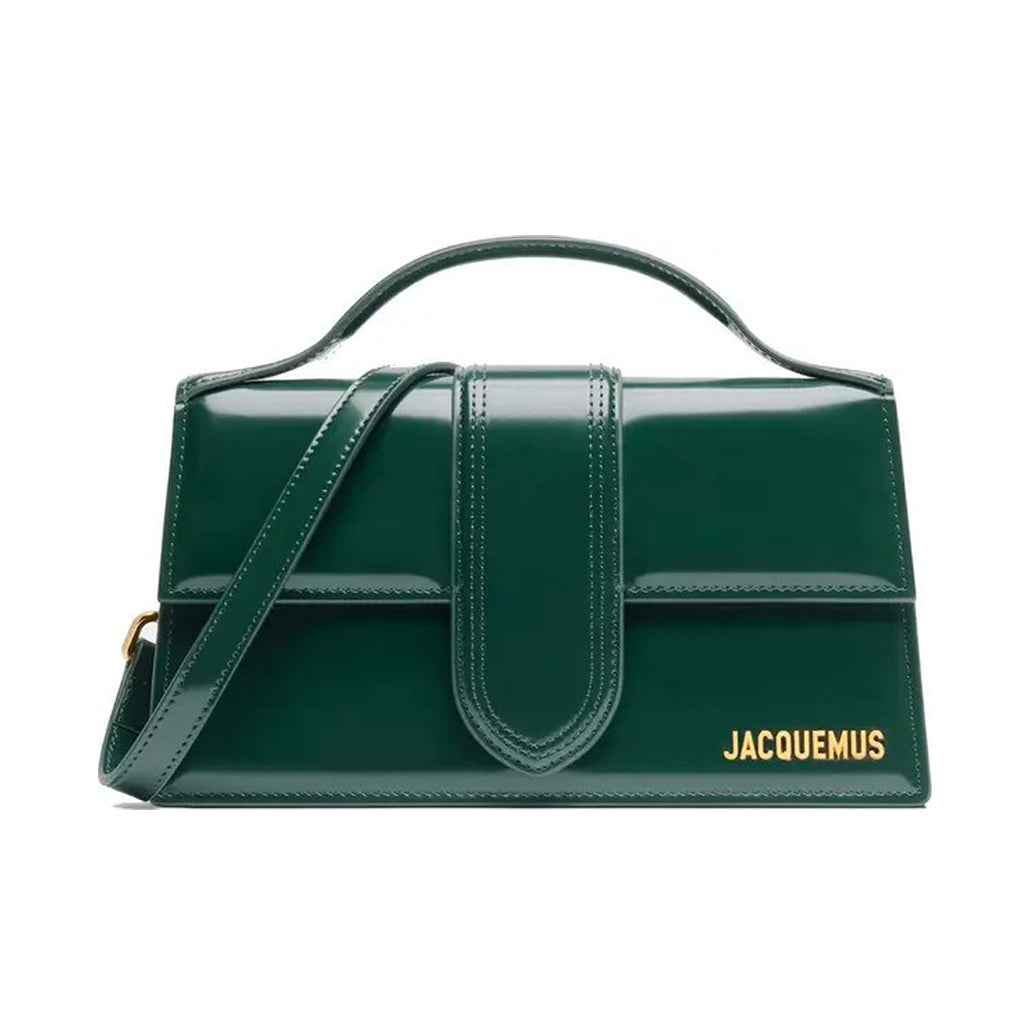 Jacquemus - Le Grand Bambino Green Leather Crossbody Bag