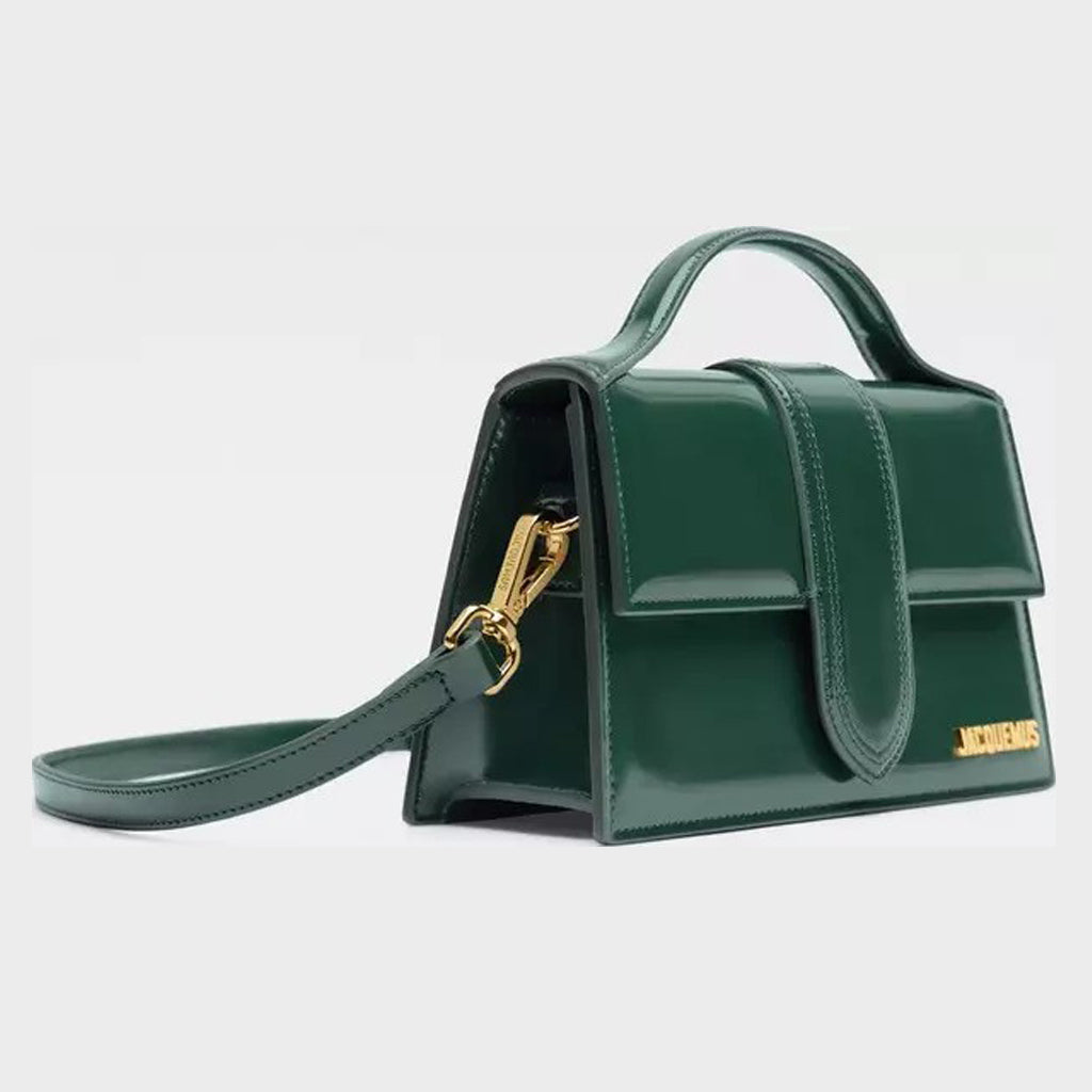 Jacquemus - Le Grand Bambino Green Leather Crossbody Bag