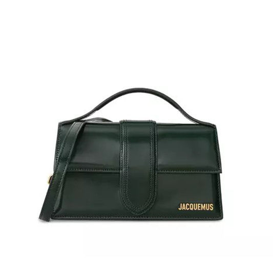 Jacquemus - Le Grand Bambino Green Leather Shoulder Bag