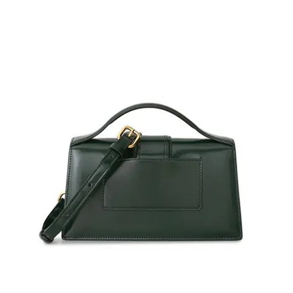 Jacquemus - Le Grand Bambino Green Leather Shoulder Bag