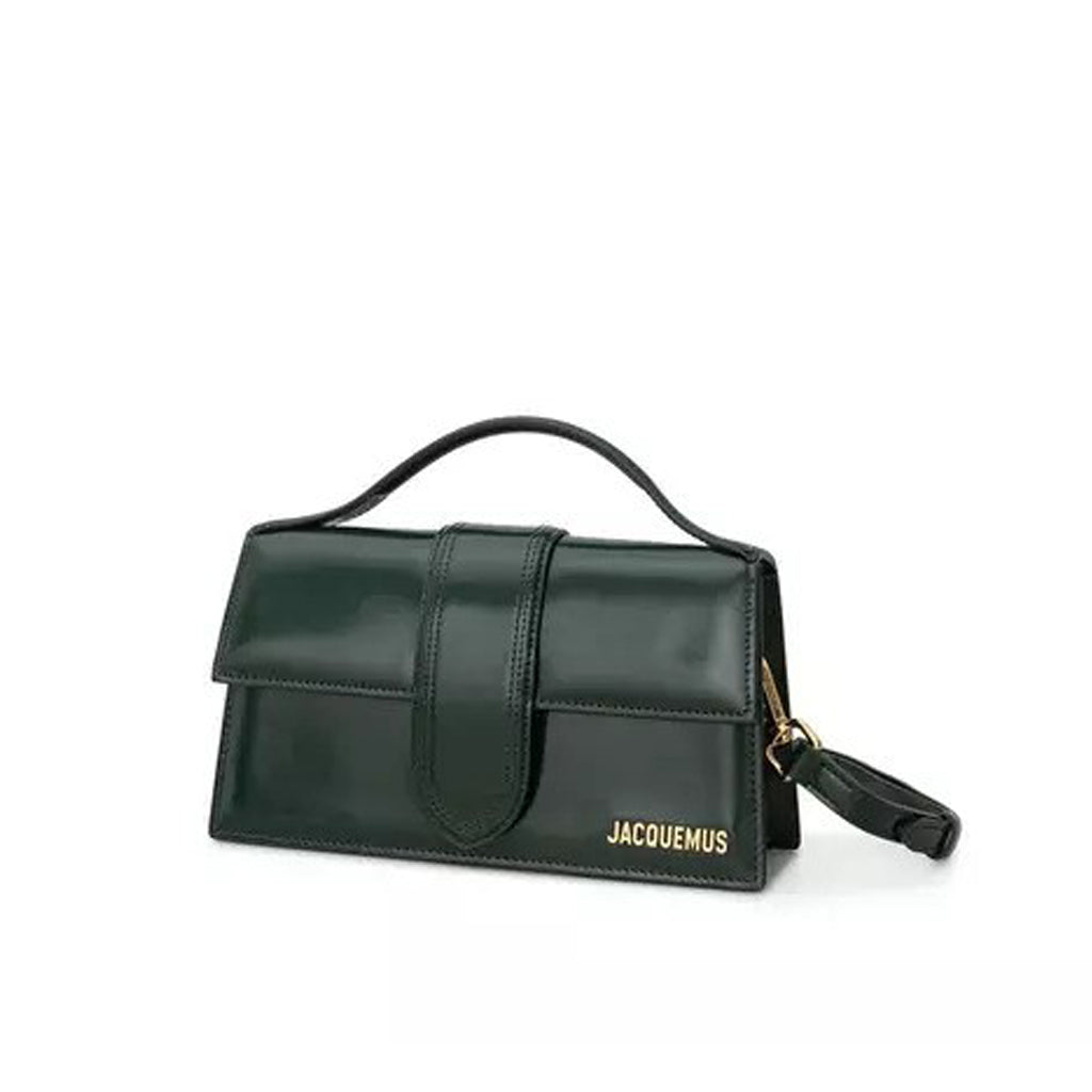 Jacquemus - Le Grand Bambino Green Leather Shoulder Bag