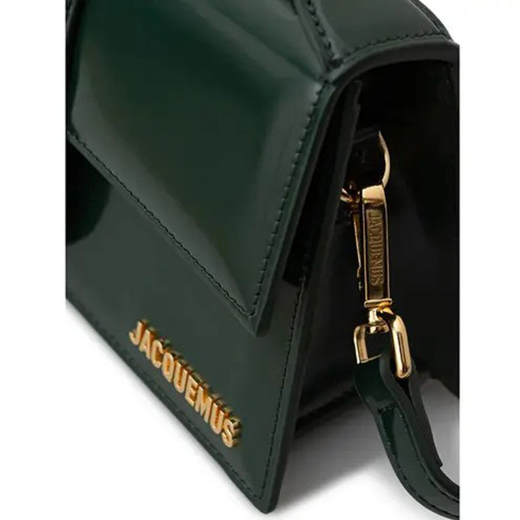 Jacquemus - Le Grand Bambino Green Leather Shoulder Bag