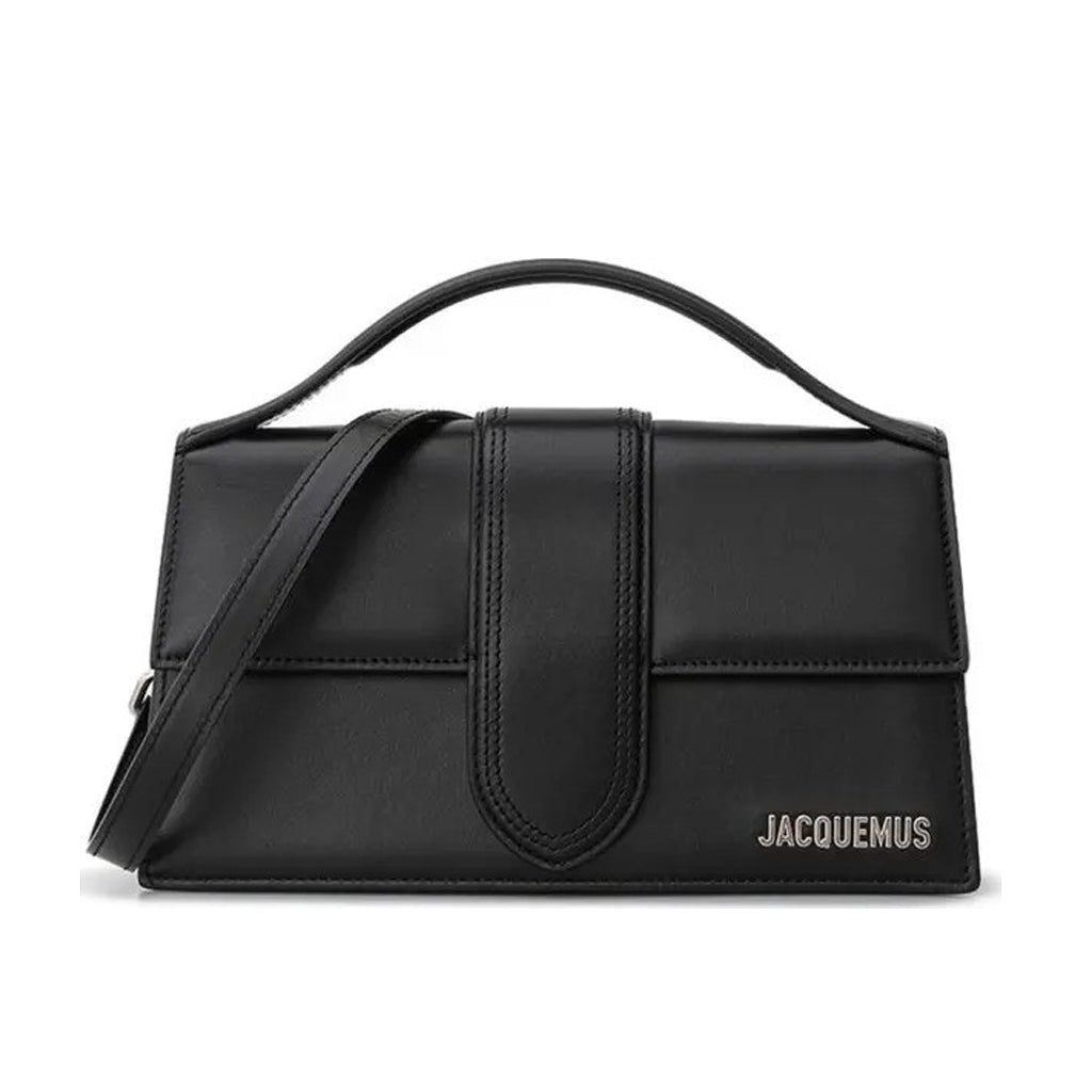 Jacquemus - Le Grand Bambino Black Leather Shoulder Bag