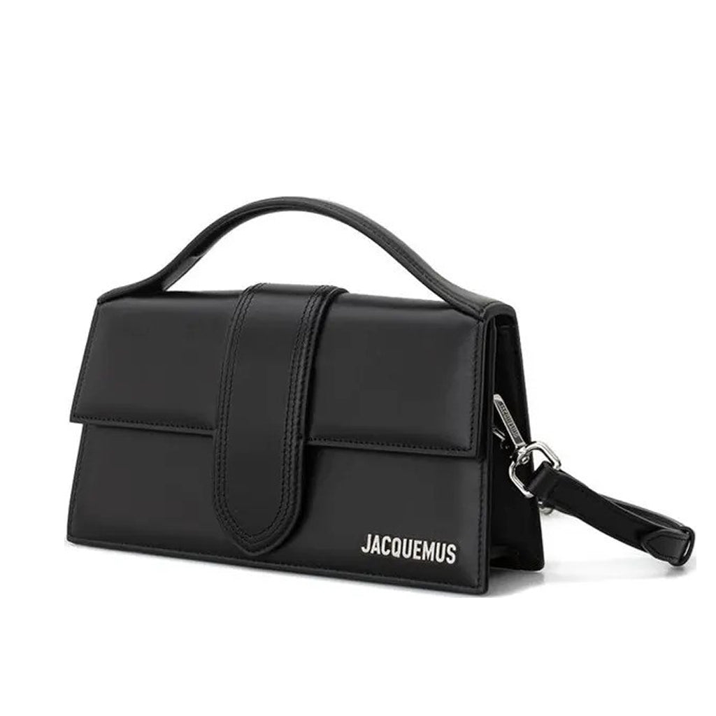 Jacquemus - Le Grand Bambino Black Leather Shoulder Bag