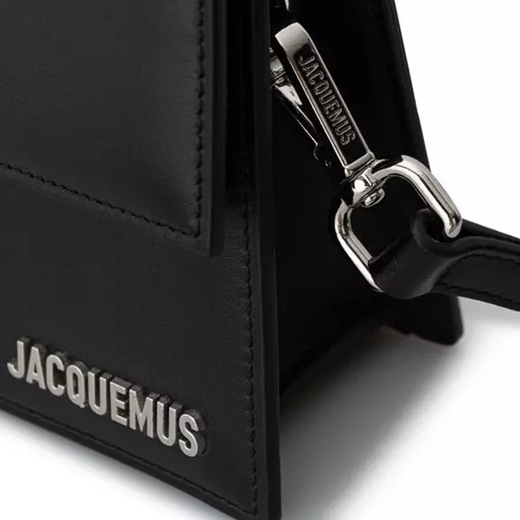 Jacquemus - Le Grand Bambino Black Leather Shoulder Bag