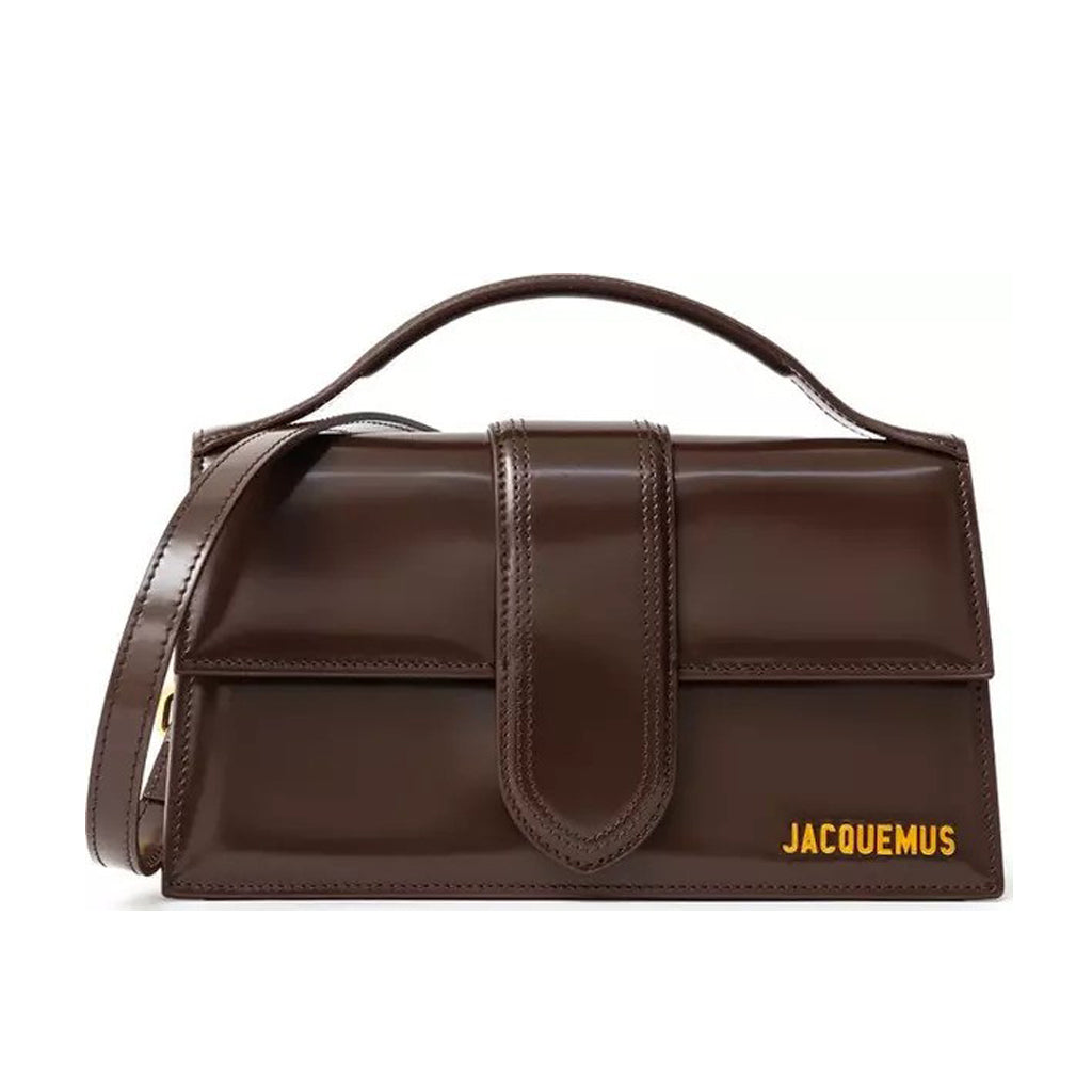 Jacquemus - Le Grand Bambino Brown Leather Shoulder Bag