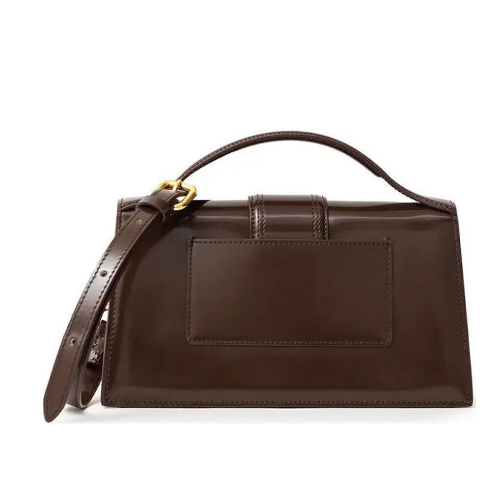 Jacquemus - Le Grand Bambino Brown Leather Shoulder Bag