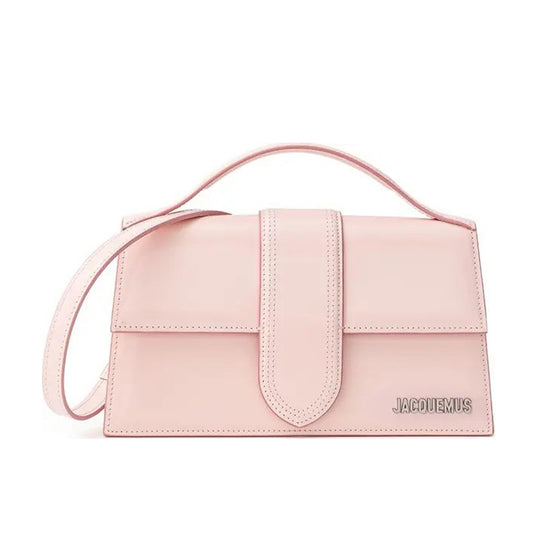 Jacquemus - Le Grand Bambino Pink Leather Shoulder Bag